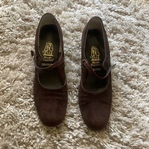 Hush Puppies brown suede dress shoes